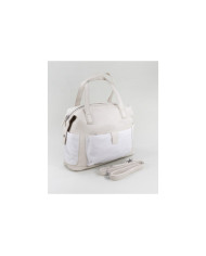 Mala Bege de Senhora com Bolsos Exteriores