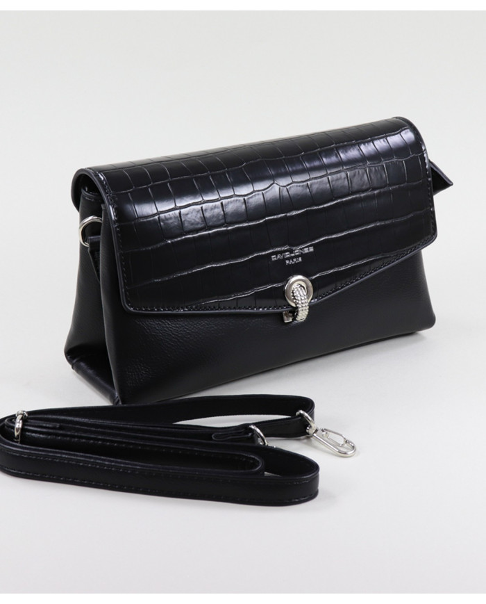 Ladies Black Case with Metal Clasp