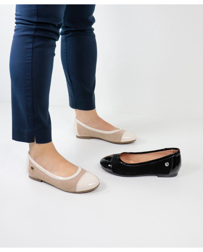 Ginova Woman Sabrinas with Rebordo Envernised