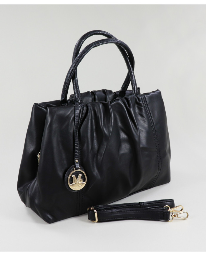 Ladies' Black Case with Metallic Detail