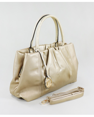 Ladies Gold Case with Metallic Detail