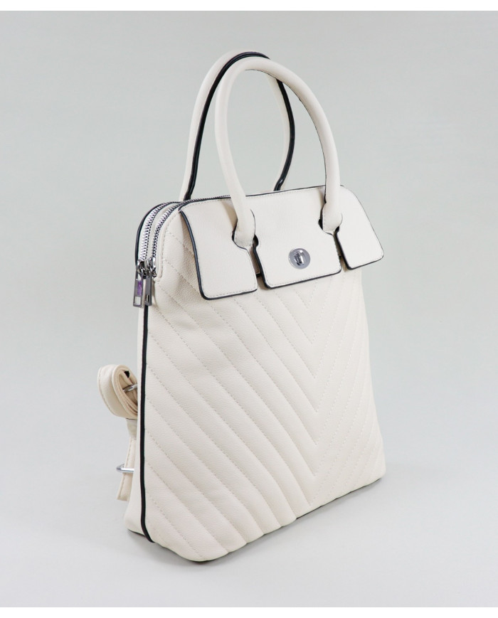 Lady Maple Backpack with Decorative Seams