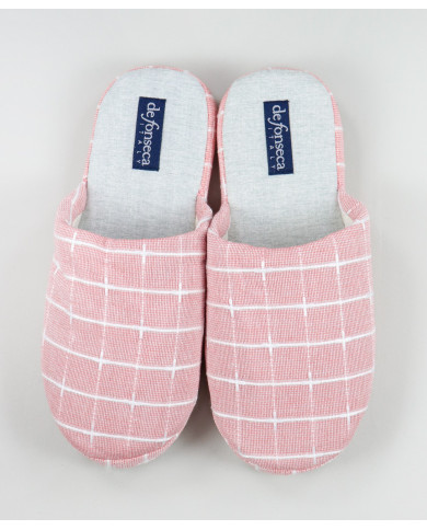 Ladies Pink Bedroom Slippers