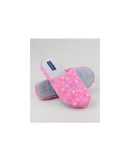 Pink Room Slippers with Hearts