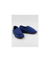 Blue Comfort Shoes of Lady Elastics