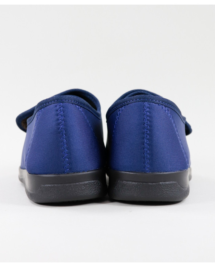 Zapatos cómodos para mujer con velcro con apertura total