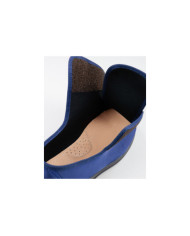 Blue Comfort Shoes of Lady Elastics