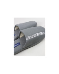 Men's Grey Room Slippers