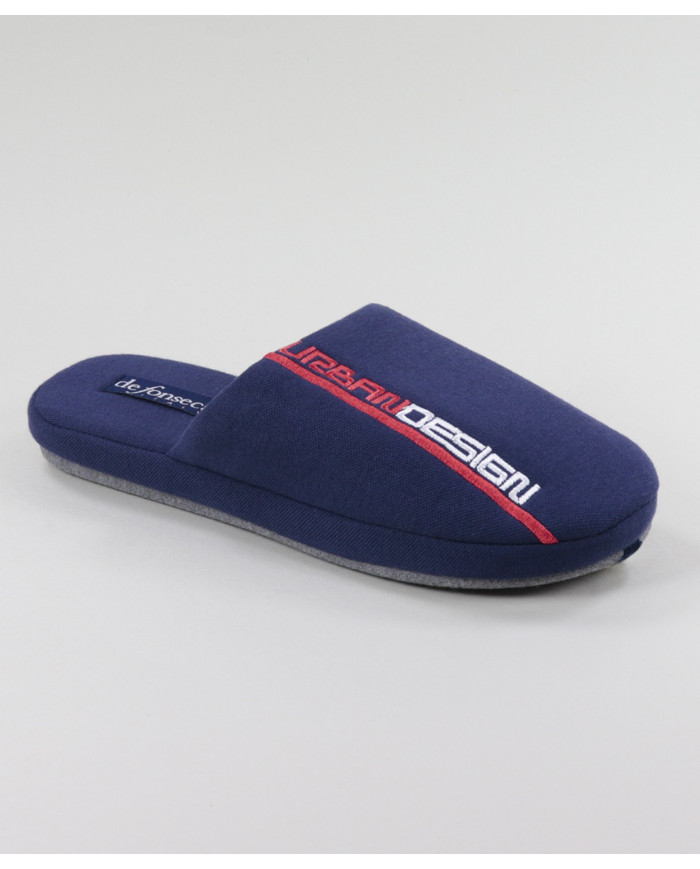 Men's Blue Room Slippers