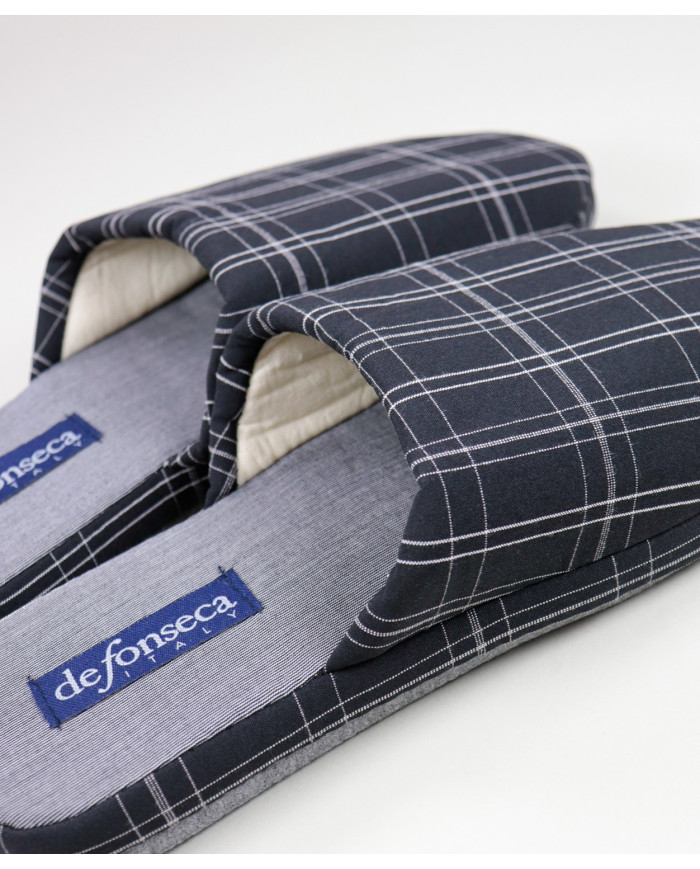 Room Slippers DeFonseca Black of Man