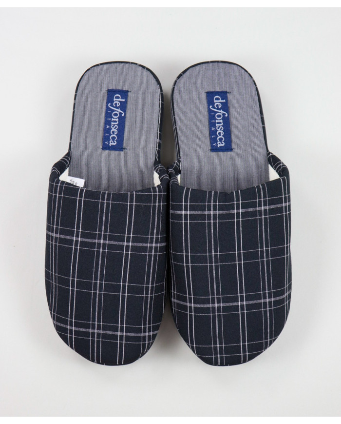 Room Slippers DeFonseca Black of Man