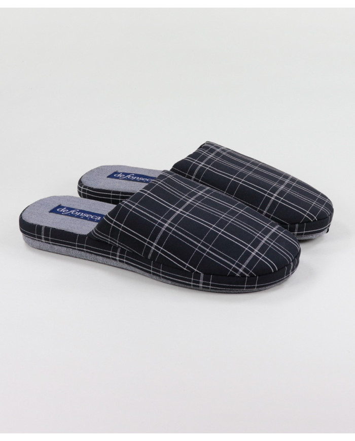Room Slippers DeFonseca Black of Man
