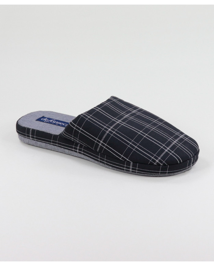 Room Slippers DeFonseca Black of Man