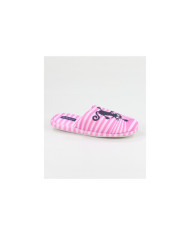 Pink DeFonseca Bedroom Slippers with Cat