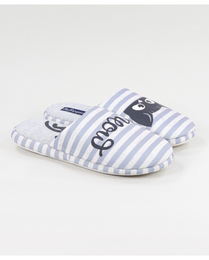 DeFonseca Cinza de Senhora con zapatillas de Cat Room