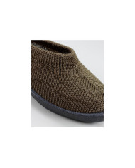 Green Comfort Shoes with Gaspea in Mesh Tricoted