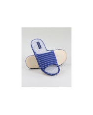 DeFonseca Room Slippers Lady's Blue Open al frente