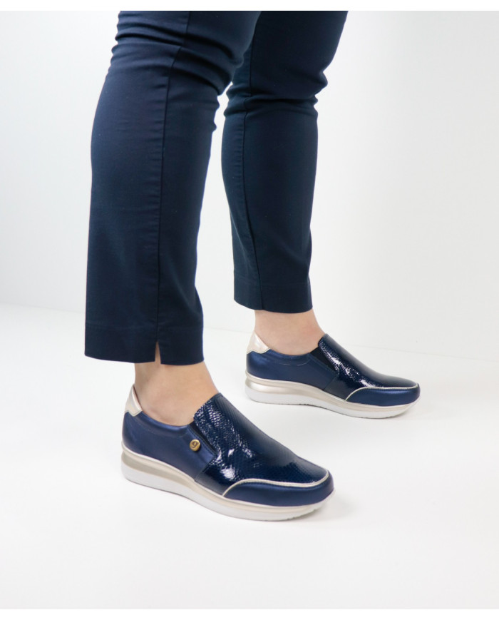 Zapatos de damas con ajuste elástico