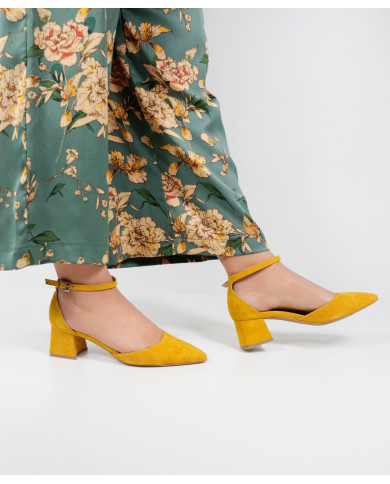 Sapatos de Senhora Ginova com Tira Ajustável