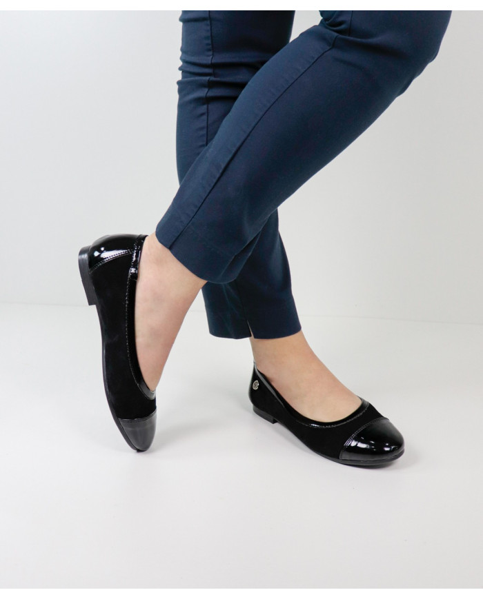 Ginova Mujer Sabrinas con Rebordo Envernised