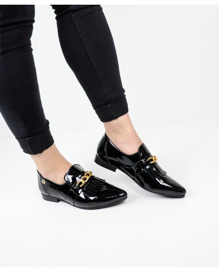 Ginova Rasos Shoes with Oranges and Metallic Apply