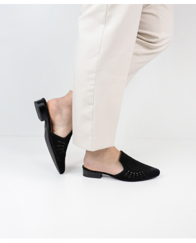 Mules Ginova de Senhora Perforated