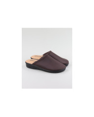 Comfort Brown Slippers Breathable Ginova
