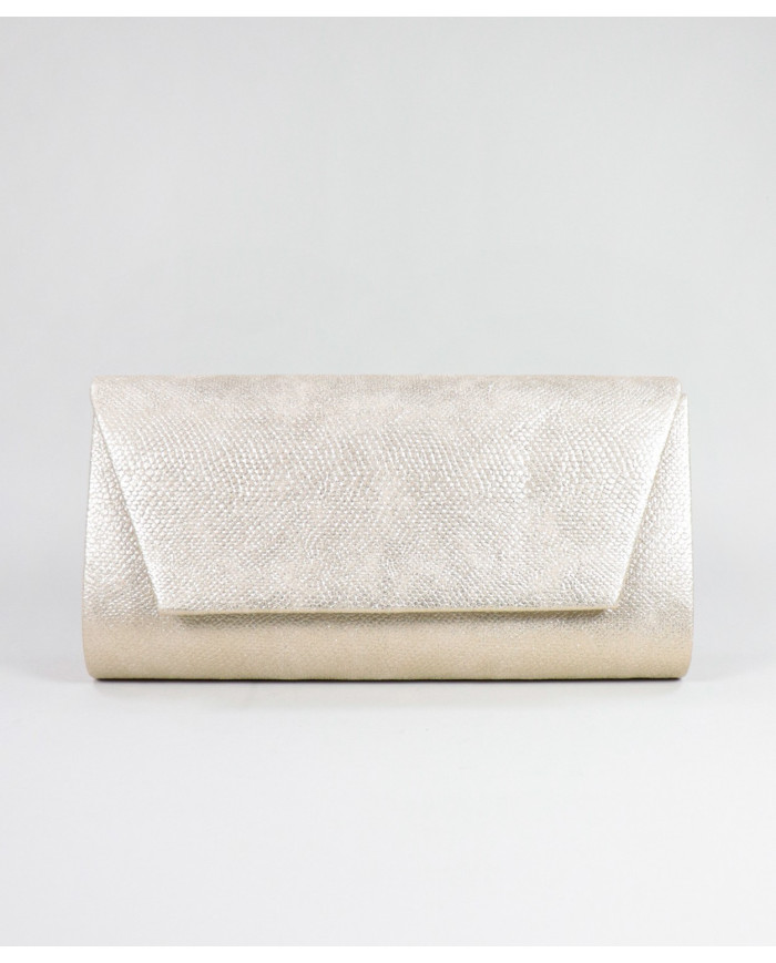 Pochete Dourada de Senhora Tipo Envelope