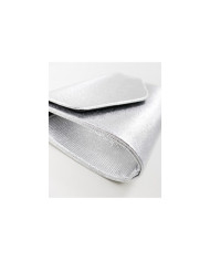 Pochete Prateada de Senhora Tipo Envelope