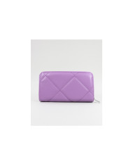 Women's Violet Wallet with Seams