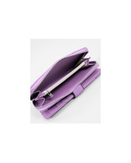 Women's Violet Wallet with Seams