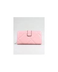 Ladies Pink Wallet with Seams