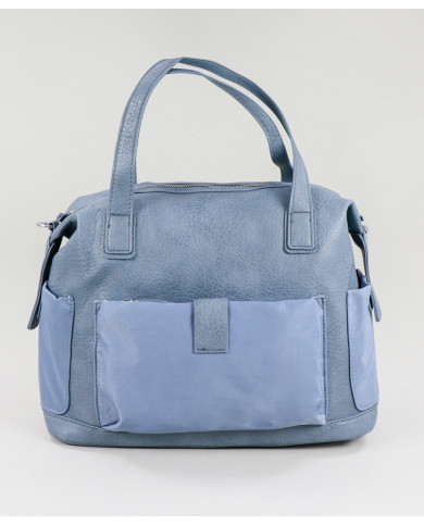 Lady's Blue Mala with Foreign Pockets