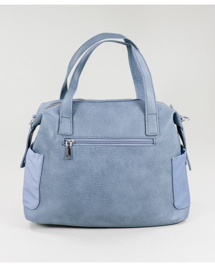 Lady's Blue Mala with Foreign Pockets