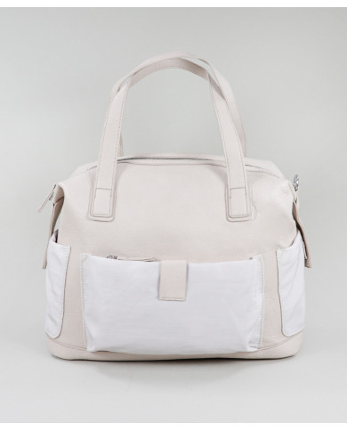 Bolsa de Beige Lady con bolsillos extranjeros
