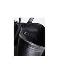 Ladies' Black Suitcase with Foreign Pockets