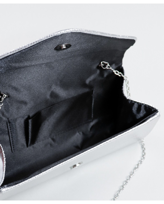 Silver Pot of Lady with Metalized Texture