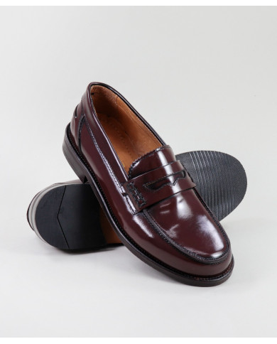 Mocassins Bordô de Homem Ginova Casuais
