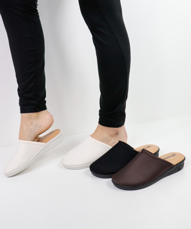 Ginova Comfort Slippers in Lycra