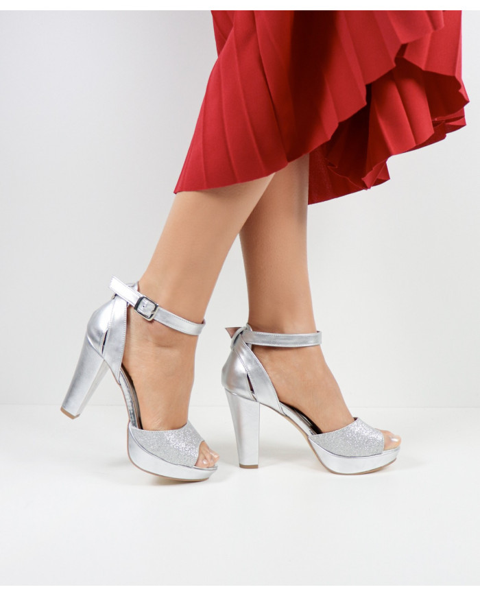 Sandalias de mujeres Ginova con Glitter