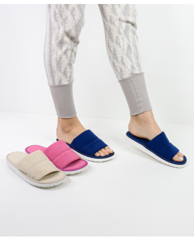 Ladies Ginova Room Slippers Open to the Front