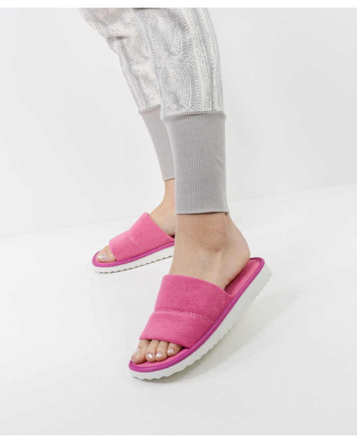 Chinelos de Quarto Ginova de Senhora Abertos à Frente