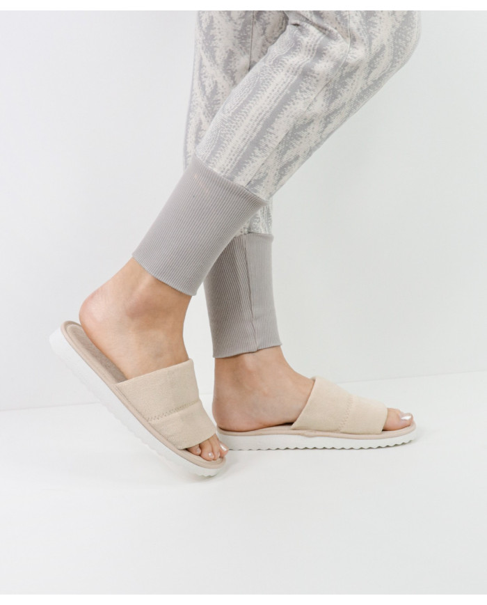 Ladies Ginova Room Slippers Open to the Front