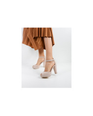 Nude de Senhora Ginova Elegant Sandals