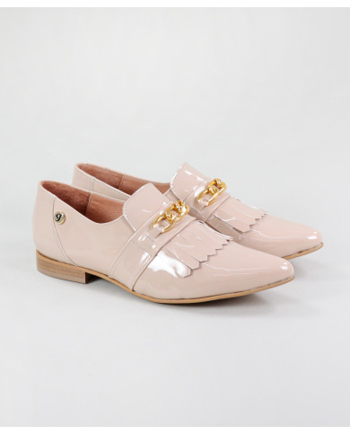 Beges Rasos Ginova shoes with Oranges and Apply Metallic