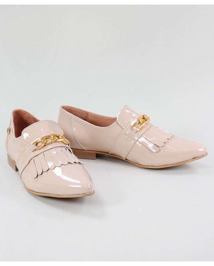 Beges Rasos Ginova shoes with Oranges and Apply Metallic