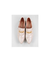 Beges Rasos Ginova shoes with Oranges and Apply Metallic