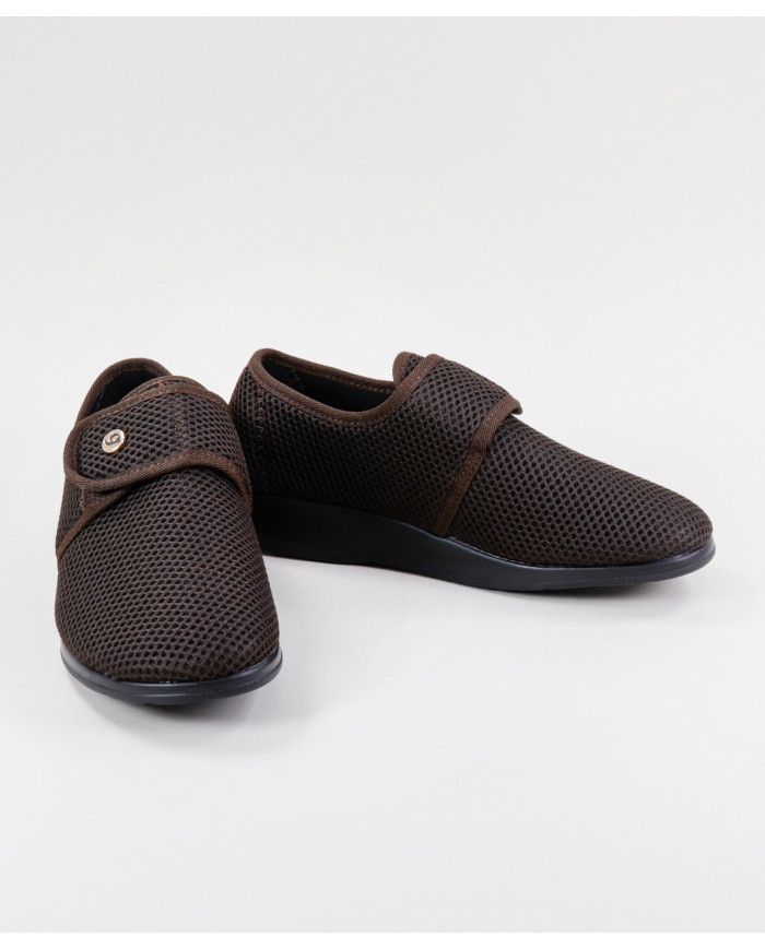 Ladies Velcro Strip Shoes Giconfort