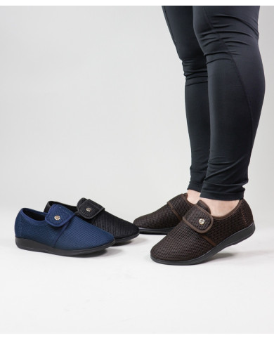 Ladies Velcro Strip Shoes Giconfort