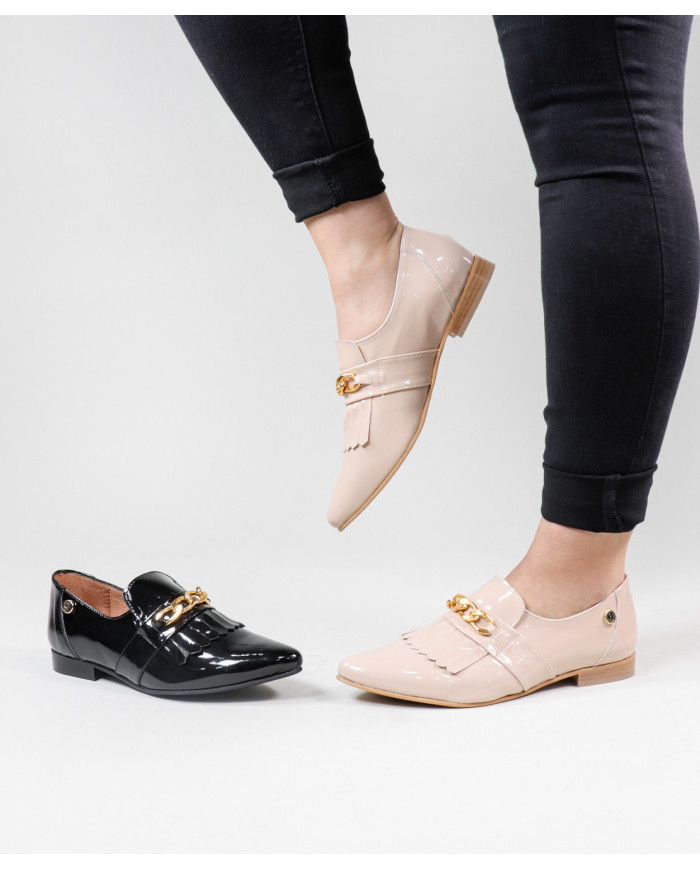 Ginova Rasos Shoes with Oranges and Metallic Apply